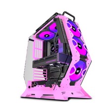 KEDIERS PC Case C570 ATX Mid Tower Tempered Glass Gaming Computer Open Frame ...