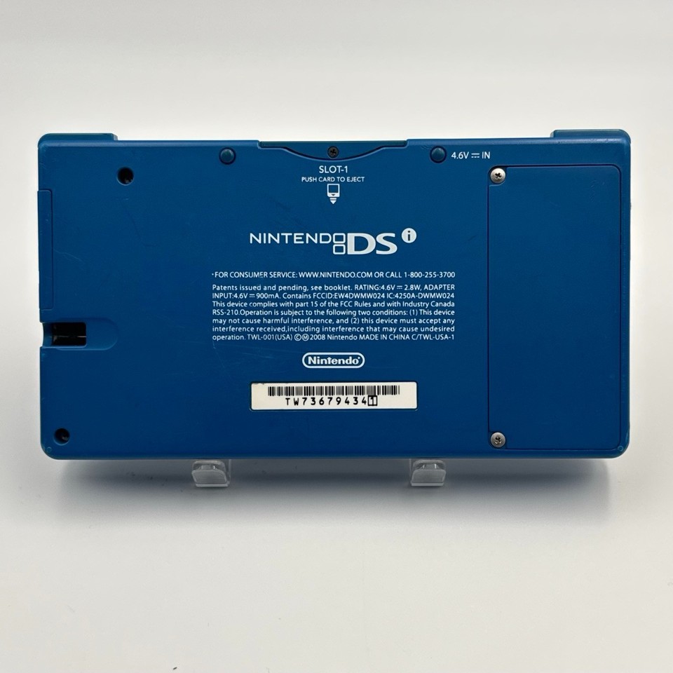 Nintendo DSi Handheld Console (TWL-001) Dark Blue w/ OEM Charger ...