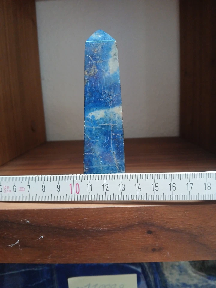 Natürlicher Königsblauer Lapislazuli Obelisk 160 Gramm - Bild 4 von 4