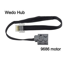 WEDO 2.0 Crystal Connector 9686 Parts for Lego Kits Building Blocks Model Sets
