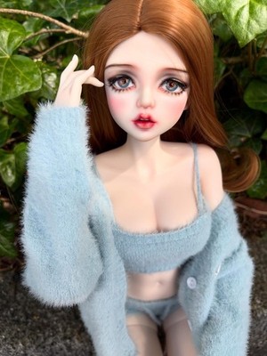 BJD girl doll Rosetta Doll Tansy on Resinsoul body with face up and COA