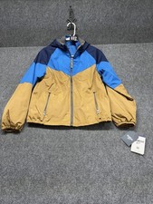 Oshkosh Lined Hooded Jacket Boys Size 10 Tan Removable Lining NWT MSRP 78