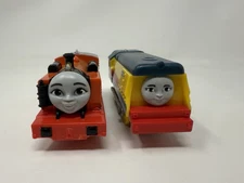 Thomas & Friends Train Engine Trackmaster Motorized Rebecca & Nia Trains TESTED