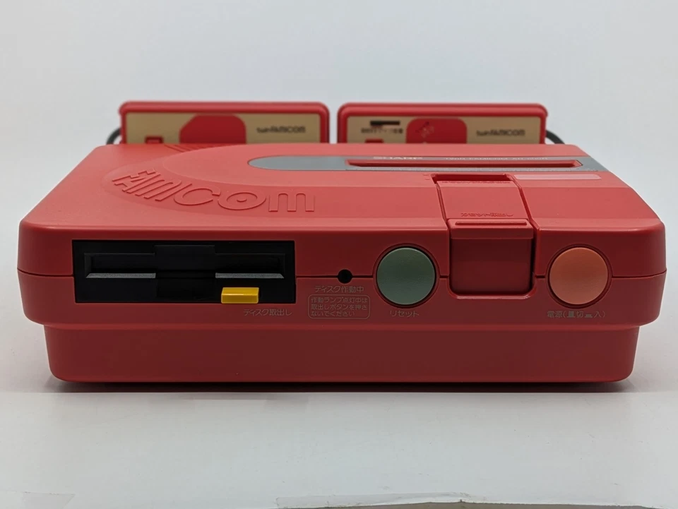 Sharp Twin Famicom AN-500R Vermelho/Preto | Novo Cinto | 5 Jogos Totalmente Testados - Imagem 4 de 4