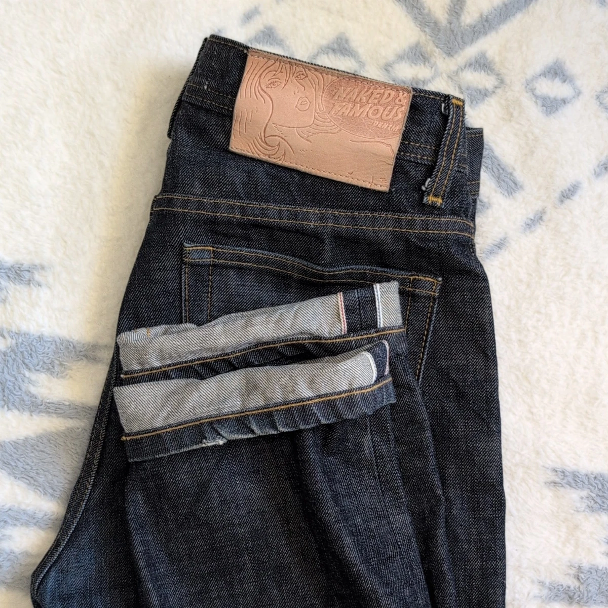 Naked & Famous Denim Weird Guy Jeans for Men for sale - eBay