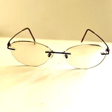 Charmont Eyeglasses CH8600 Titanium Rimless Designer Frames Only Pink 19-140