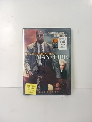 NEW AND SEALED! Man on Fire (DVD, 2004) Denzel Washington