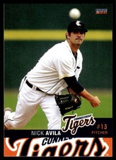 2011 Nick Avila MiLB Minor League Rookie  Connecticut Tigers