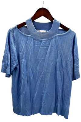 David Meister Women's Top Blue