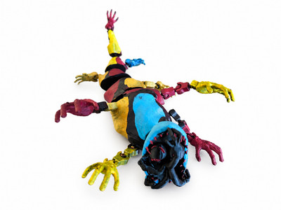 Monster Doey Articulated Figure   Poppy Playtime Custom Toy 19cm   Handmade