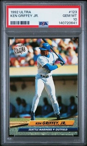 KEN GRIFFEY JR. 1992 ULTRA #123 PSA 10 GEM MINT