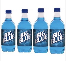 Big Blue Soda 20 oz Bottles  FREE SHIPPING SE...