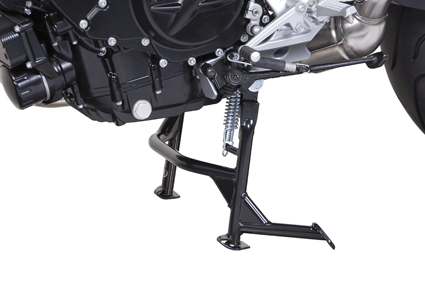 Béquille centrale noire en acier pour BMW F800R levage sans effort