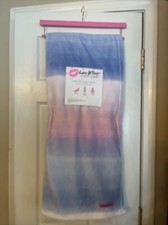 NEW Luv Betsey Johnson Soft Throw Blanket 50"x60" Beautiful Spring Colors-New