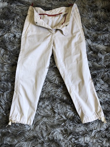 Prada Women's Vintage Pants Beige Sz 38 