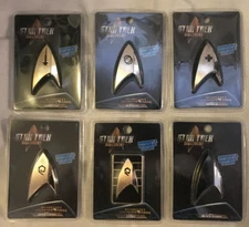 Star Trek Discovery QMX Magnetic Insignia Badge- Carded- Your Choice of 6