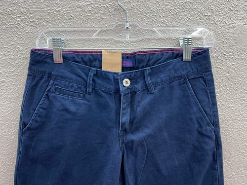 NWTs Children Girls Levi Jean Navy Blue Slim Straight Fit Jeans Size 16 Regular - Picture 2 of 16