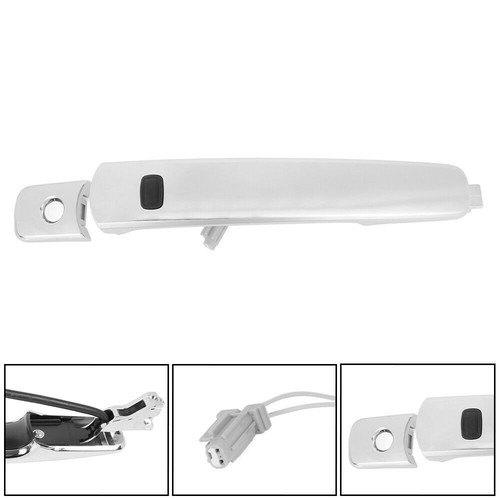 Chrome Front Driver Outer Door Handle For Nissan Infiniti FX35 FX45 Smart Entry - Picture 4 of 10
