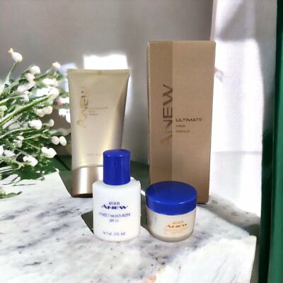 AVON ANEW Ultimate Mask + Perfect Moisturizer + Perfecting Complex for Face Lot