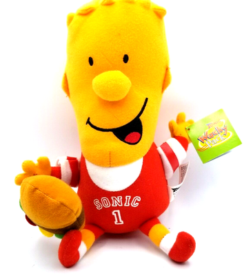 超レアソニックドライブインミールトイ10種ブルーブラウンバッグ