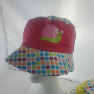 2 - Toddler/kids Summer Sun Blocking bucket Character Hats