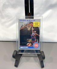 1990 DENNIS RODMAN - NBA Hoops Defensive Player of the Year Card #109 (NM-MT)
