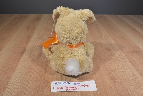 Ganz Caramel Meringa Tan Coniglietto Coniglio Beanbag Peluche (310-194) - Foto 4 di 5