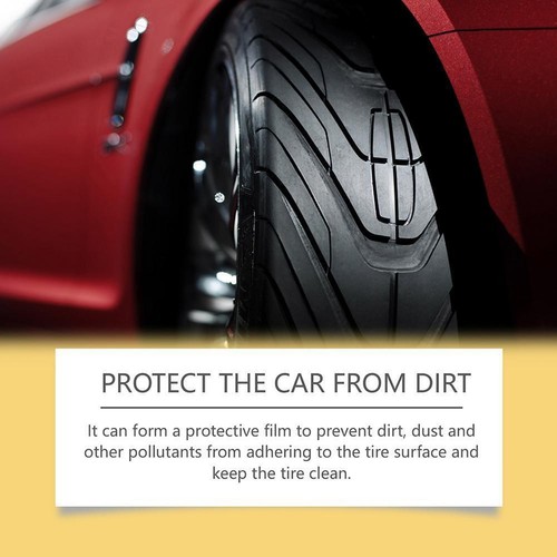 Tire Shine Coating Tyre Gloss Hydrophobic Sealant Wax Lasting Long P3T4 - Picture 10 of 18