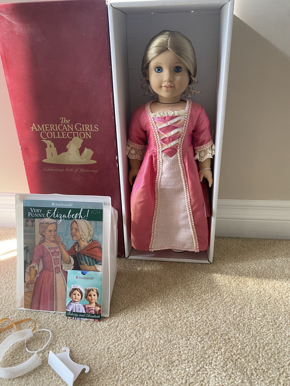 American Girl Elizabeth Doll In Box 2005 Best Friend Of Felicity eBay