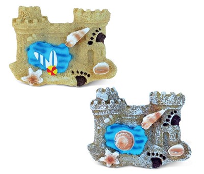 PuzzledCastle Refrigerator Blue Wave Magnet -  - Set of 2