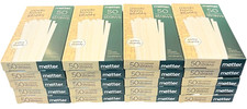 Extra Sturdy Compostable Drinking Straws - 50 Ct LOT of 20 - 1000 Total Straws