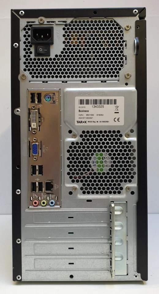 ASUS P8H61-MX R2.0 Top Windows XP Gamer PC Computer 3,30GHz 500GB 4GB DVD-RW - Bild 3 von 4