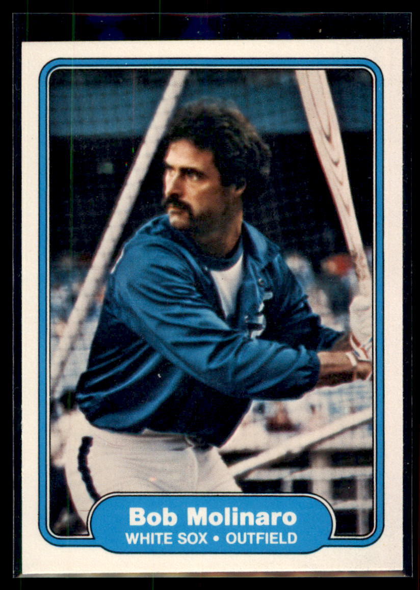 1982 Fleer Bob Molinaro #353 Chicago White Sox
