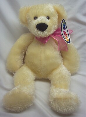 Mary Meyer YELLOW CORRINA CUB BEAR W/ PINK BOW 13'' Plush Stuffed Animal NEW
