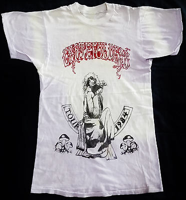 VINTAGE 80's 1984 GRATEFUL DEAD ROCK TOUR CONCERT T-SHIRT VINTAGE 80's 1984 GRATEFUL DEAD ROCK TOUR CONCERT T-SHIRT