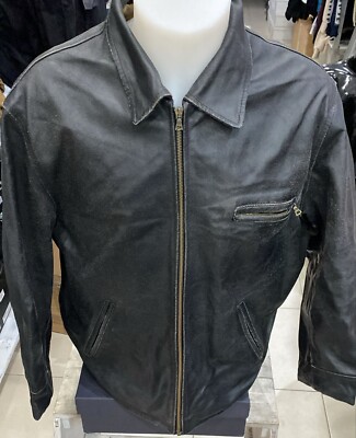 Goodman Jacke Aus Echtem Leder Für Herren Größe M Schwarz LLE15