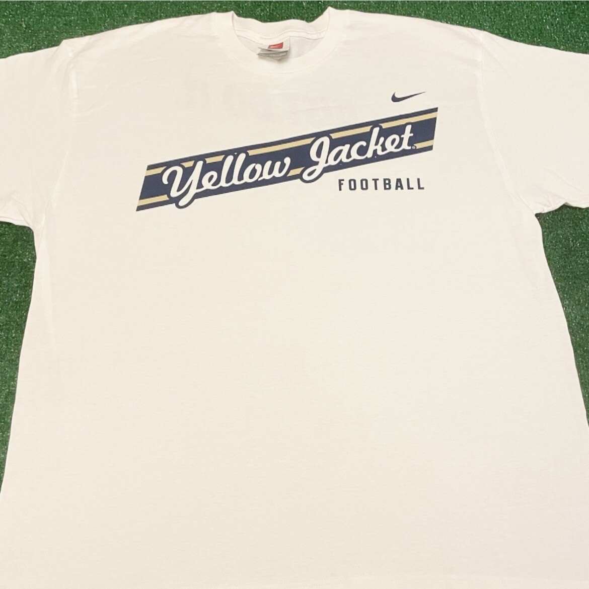 Vintage 90s Nike Georgia Tech Yellow Jackets Football Just