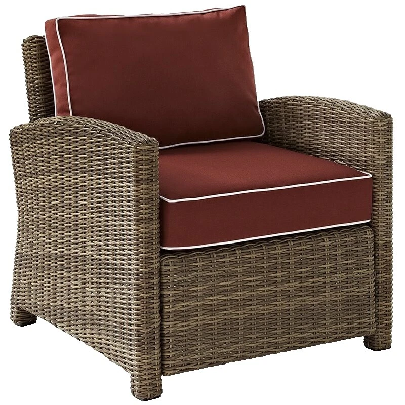 Steel Brown Patio Chair Patio Chairs