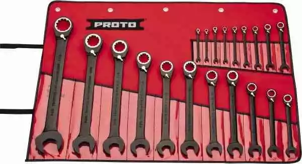Proto 20 piece cheap ratcheting wrench set