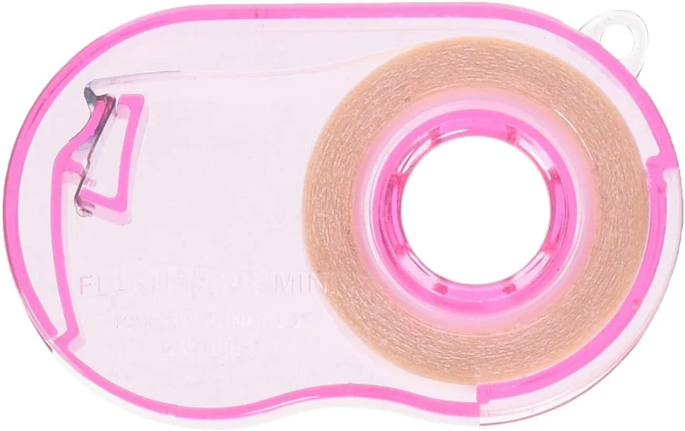 Braza Face Mask Liner Pads with 1 (10') Roll Dispenser Adhesive Flash Tape Kit - Image 3 of 4