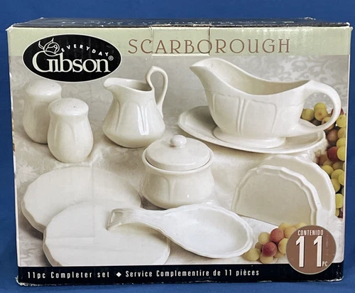 Gibson SCARBOROUGH 11 Piece "Completer Set" Table Accessory Set