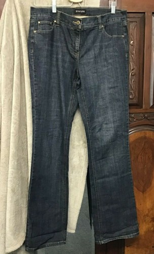 Blue Denim Boot Cut Jeans - Size 