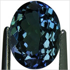 1.57 Ct AA Natural D Block Tanzanite Medium Violet Green Color Oval Cut — photo 5