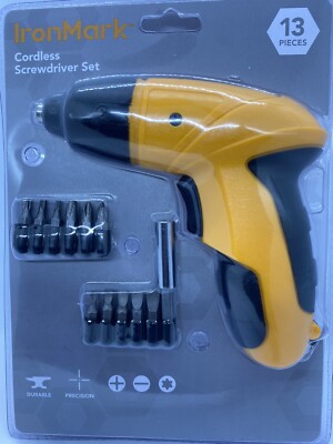Cordless Screwdriver Set, Iron mark, Brand New!