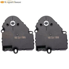 Pair HVAC Vent Actuator For GMC Yukon Sierra 1500 Chevrolet Tahoe Silverado 1500