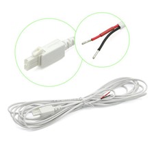Bose-Lifestyle 600/650 Good Rear Speaker Cable Bare Wire to 2 Pin White