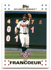 Jeff Francoeur 2007 Topps Opening Day Baseball #125 Atlanta Braves