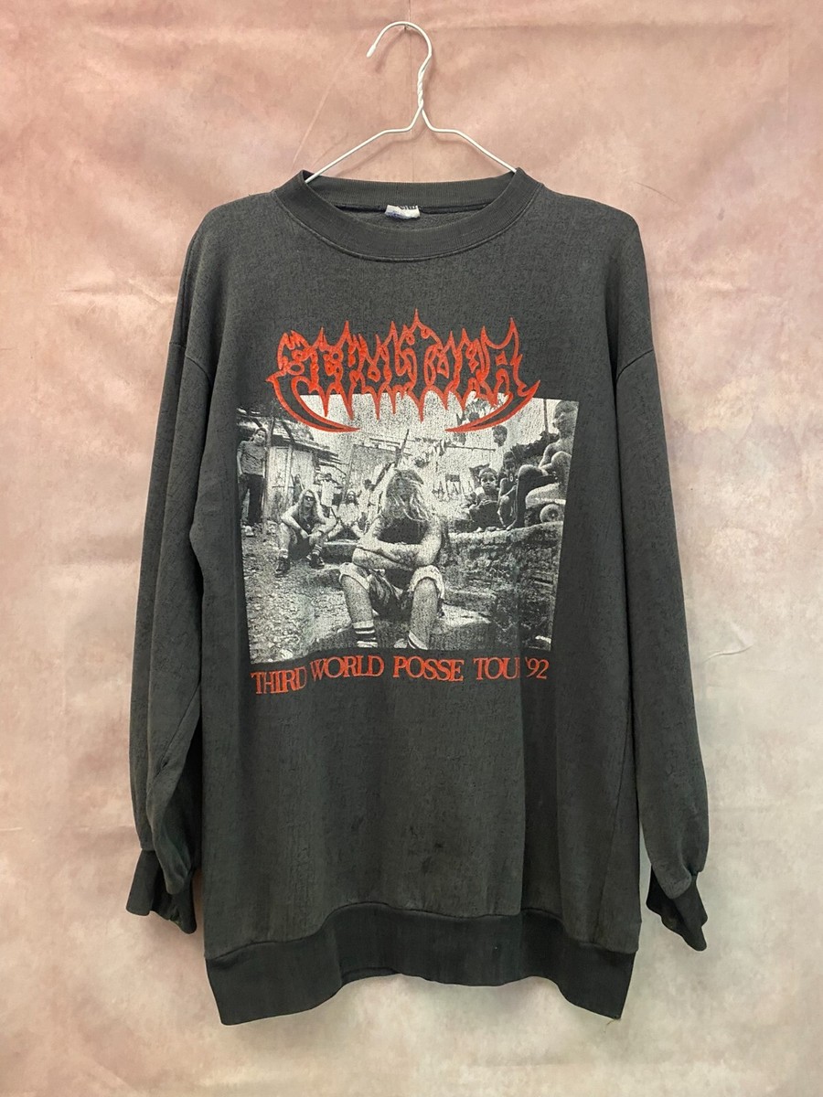 トップス 90supremestreethiphoplevistussychampion Vintage U.S. Open Tennis Sweatshirt Mens Large Championship