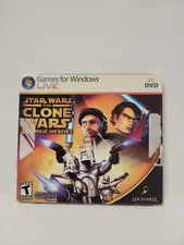 Star Wars The Clone Wars: Republic Heroes PC Game Lucas Arts Jedi Trooper Action