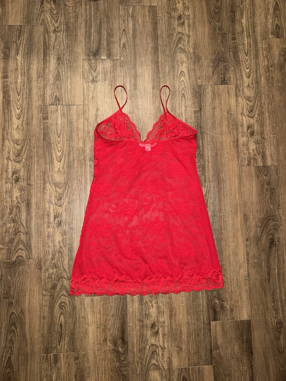 UNDERCOVER Abito Slip Vintage Y2K Victoria’s Secret 2002 Rosso Pizzo Large